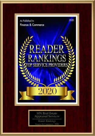 MN Real Estate Appraisal Services Wins Readers Tops Service Award